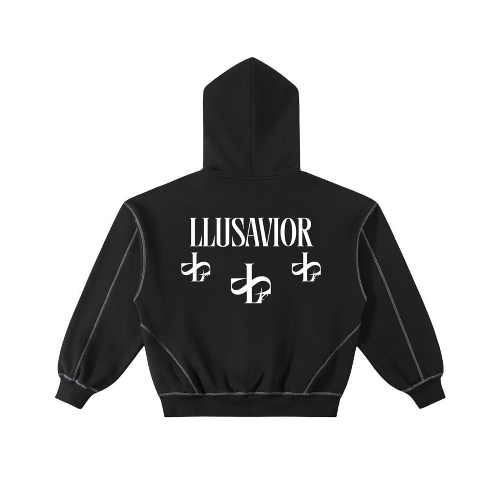 LLUSAVIÓR Fleece Zip Hoodie